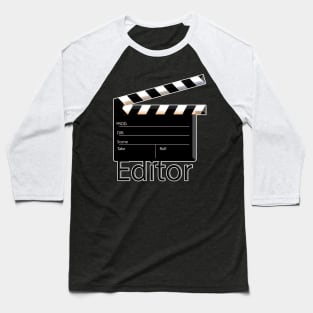 Editor t-shirt Baseball T-Shirt